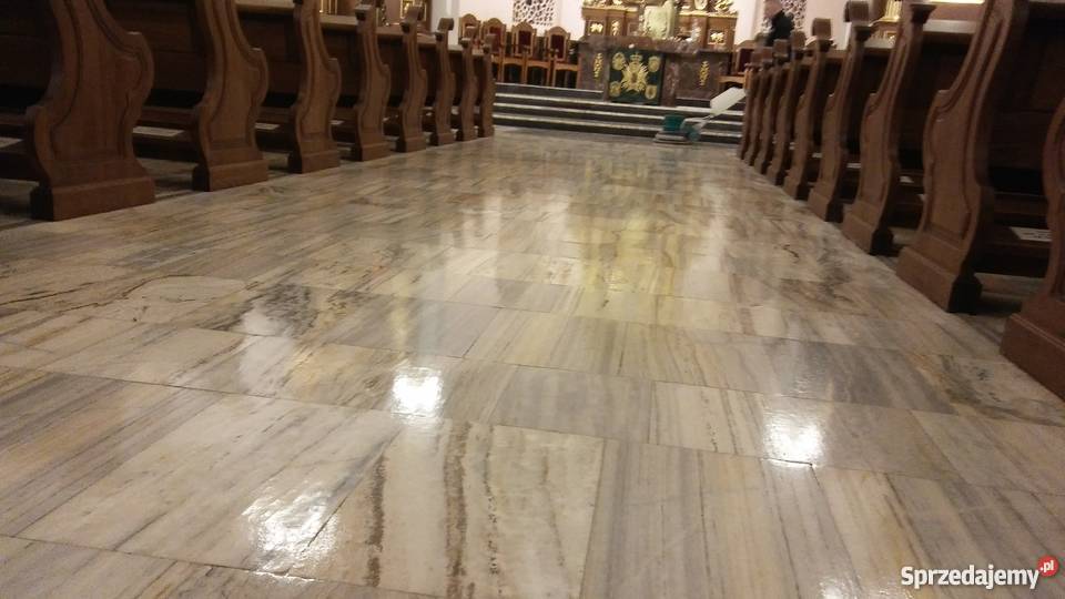 Czyszczenie i polerowanie posadzek marmurowych Pozostałe usługi Gdynia