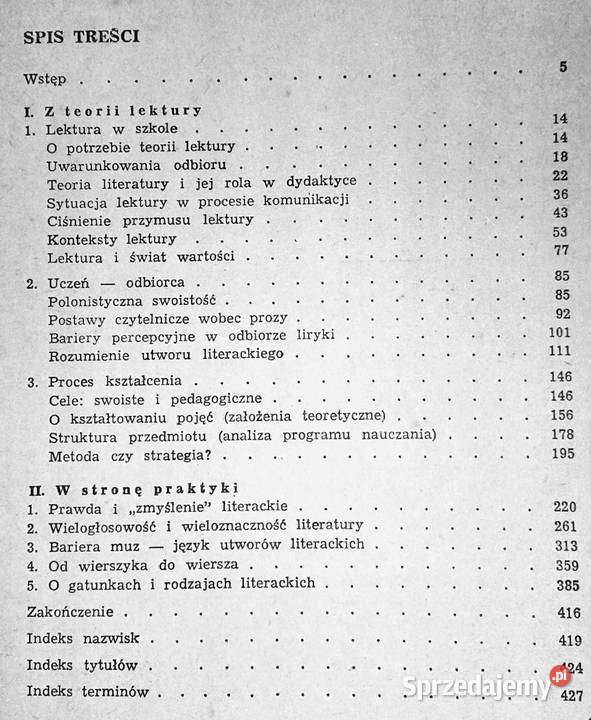 Lektura i poetyka Bożena Chrząstowska Chełm