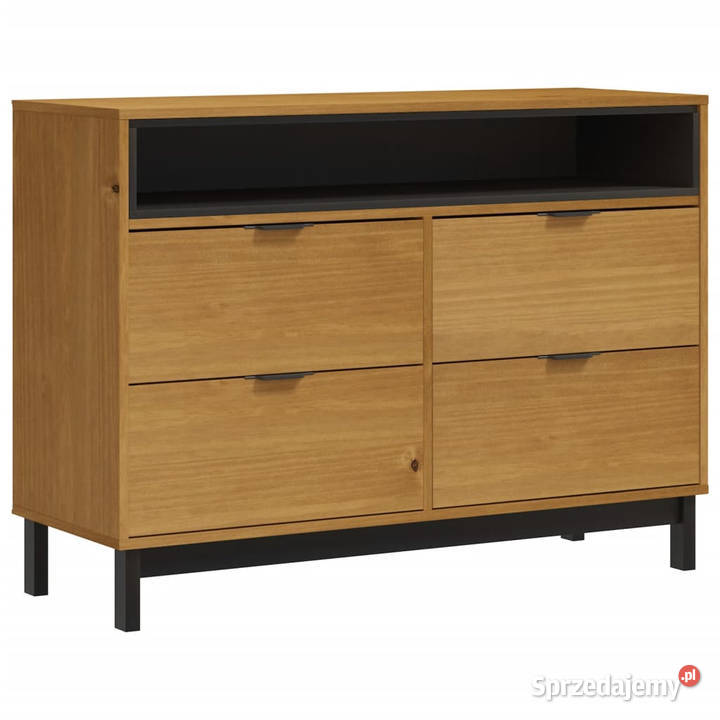 Komoda FLAM 110x40x80 lite drewno sosnowe Dom i Ogród Warszawa sprzedam