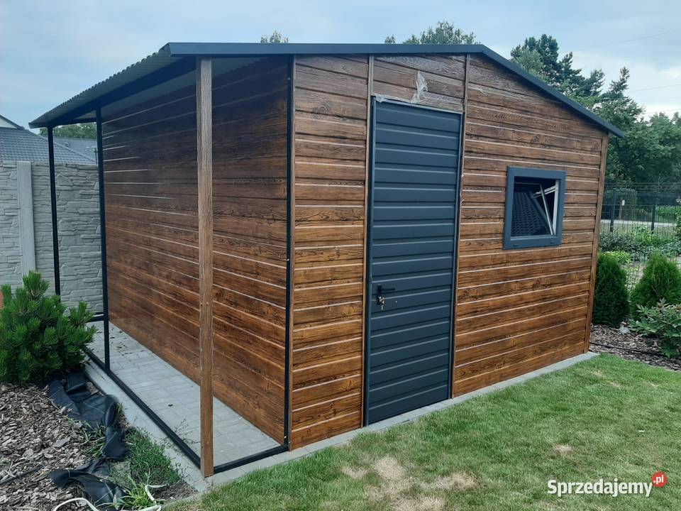 Garaż Blaszany do ogrodu Wiata Schowek na Pruszcz Gdański sprzedam