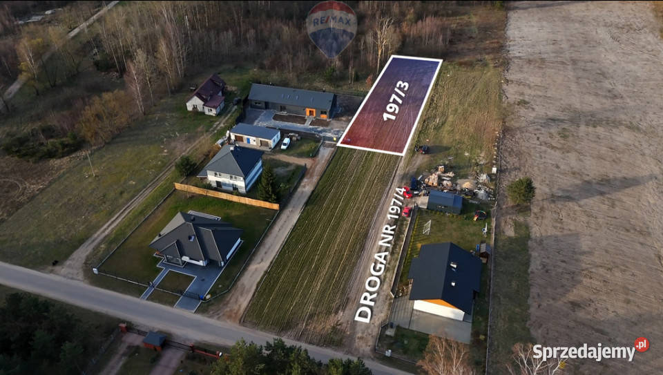 Na sprzedaż działka w Zabłociugmina Serock utwardzona Sprzedaż sprzedam