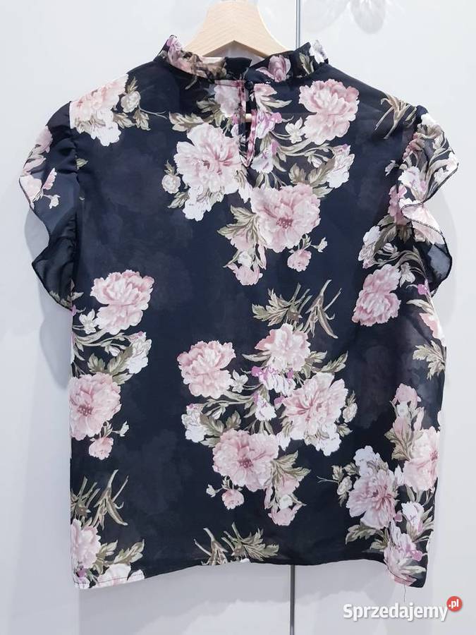 Damska zwiewna bluzeczka w dużym rozmiarze różowy Dąbrowa Górnicza