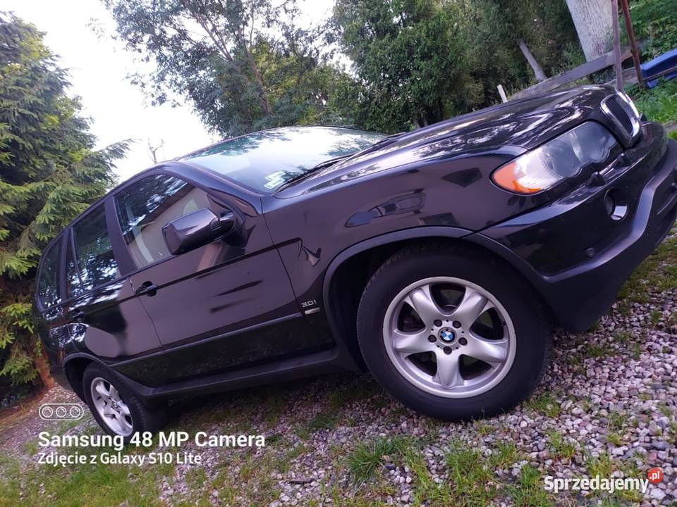 BMW x5 piekna zamiana na przyczepe kempingowa Pasłęk sprzedam