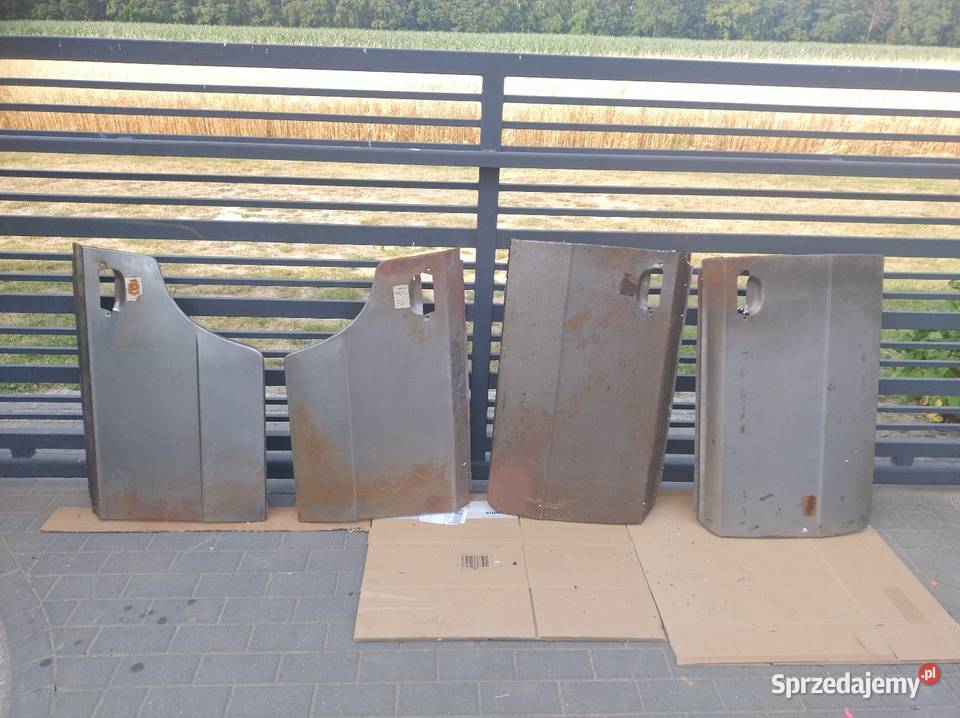 Poszycia drzwi Fiat 125p komplet stare leżaki Drzwi opolskie Olesno