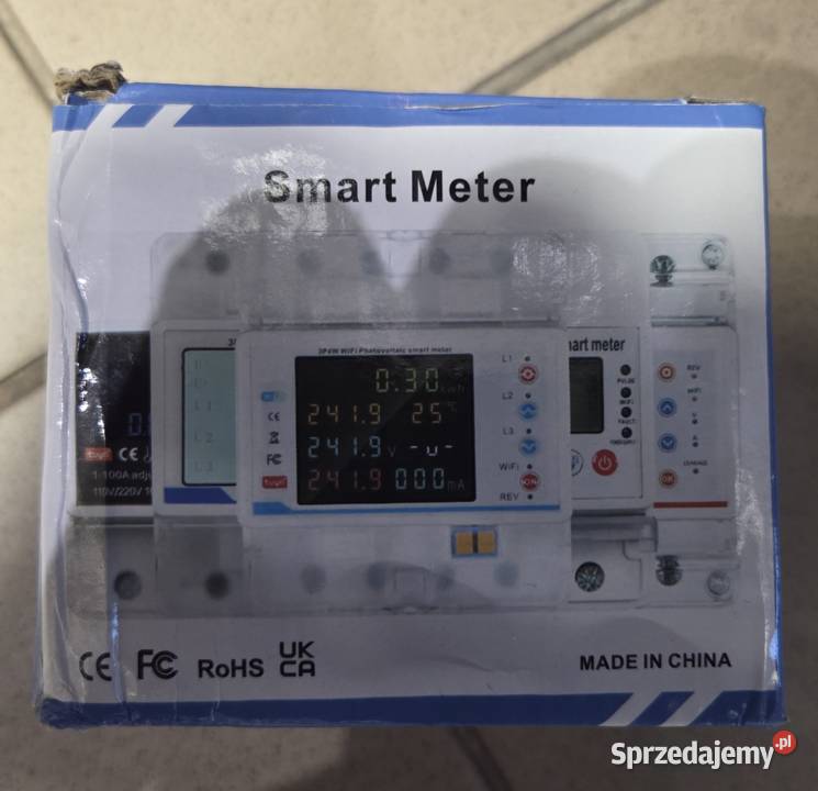 Jednofazowy inteligentny licznik energii 100A z Świętochłowice