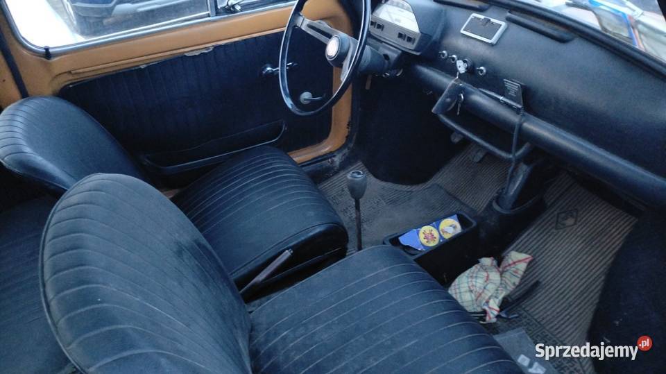 Fiat 500 1969 cabrio brezentowy dach Kostrzyn