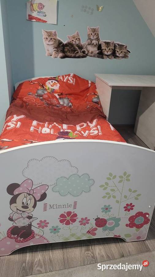 meble dziecięce Myszka Minnie z materacem Spiczyn sprzedam