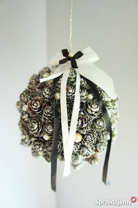 Piekna ozdobna kula z szyszek Polkowice sprzedam