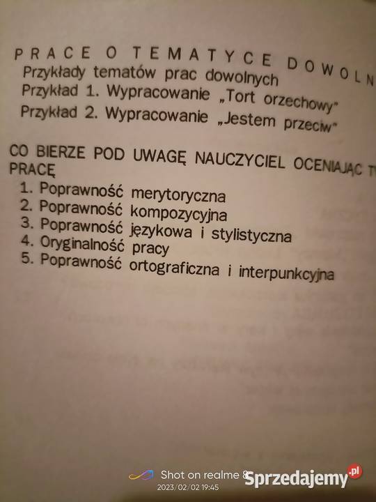 pisać wypracowania Unikat okazy analizy lektury mazowieckie Warszawa