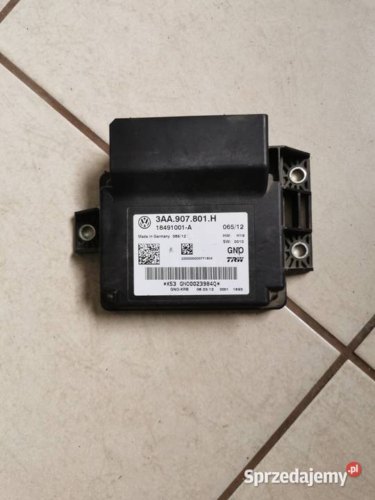 Moduł hamulca ręcznego Vw Passat 3AA907801H osobowe zachodniopomorskie