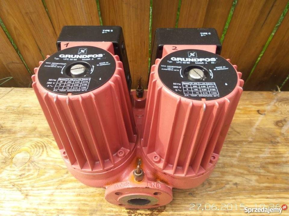 Pompa do Wody Obiegowa Co GRUNDFOS UPS UPC UPE wielkopolskie Opalenica