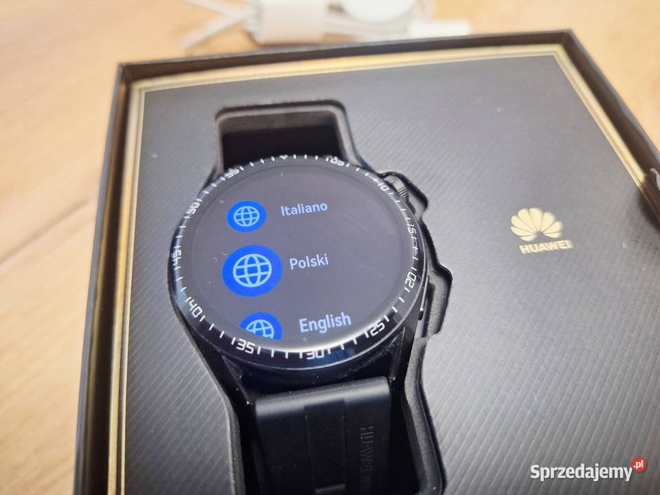 Smartwatch Huawei Watch GT3 uszkodzona bateria Lutynia