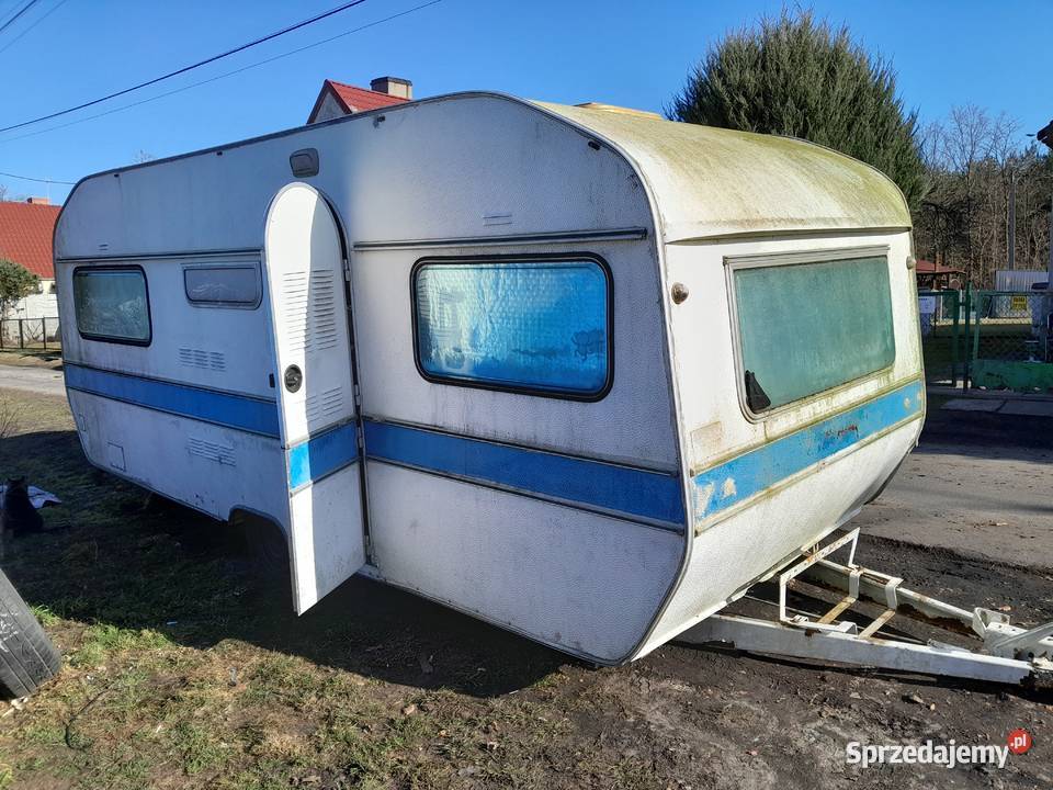 Przyczepa kempingowa 53m lubuskie Krosno Odrzańskie