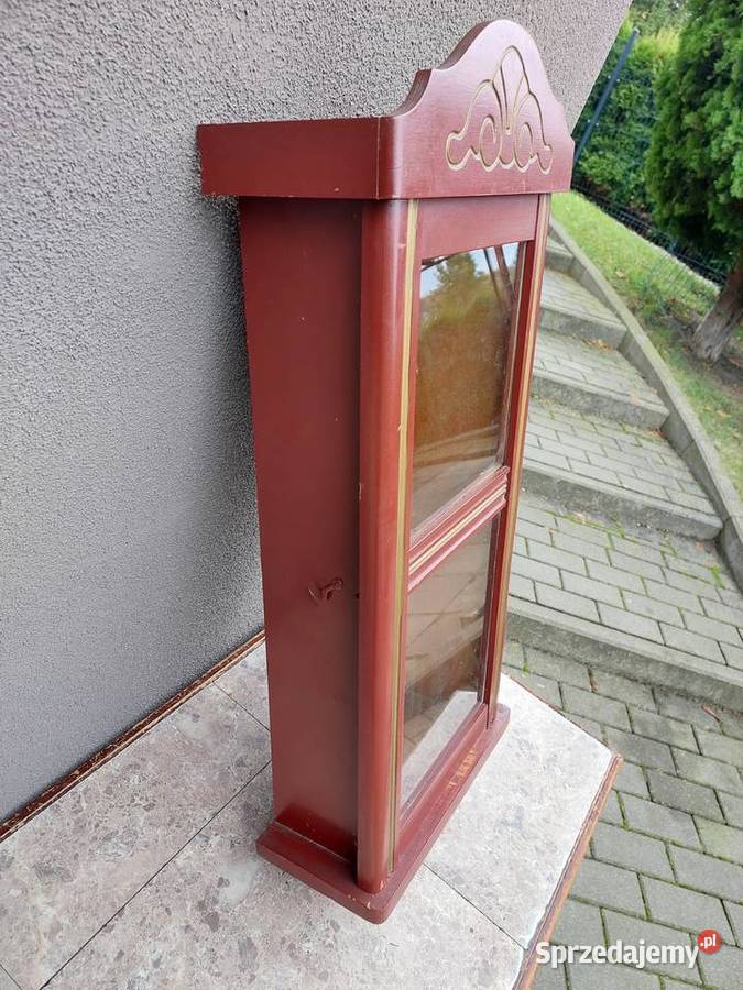 Szafka skrzynia obudowa starego zegara witrynka Tczew sprzedam