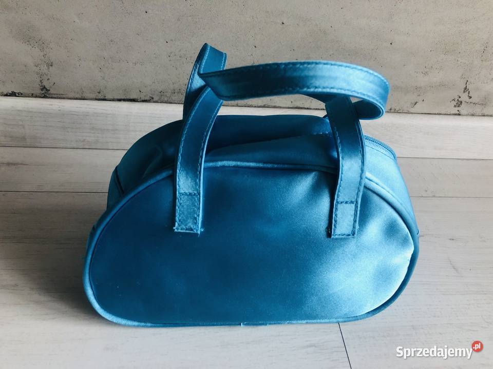 NOWA kosmetyczka niebieska futerał kuferek 3 Łódź