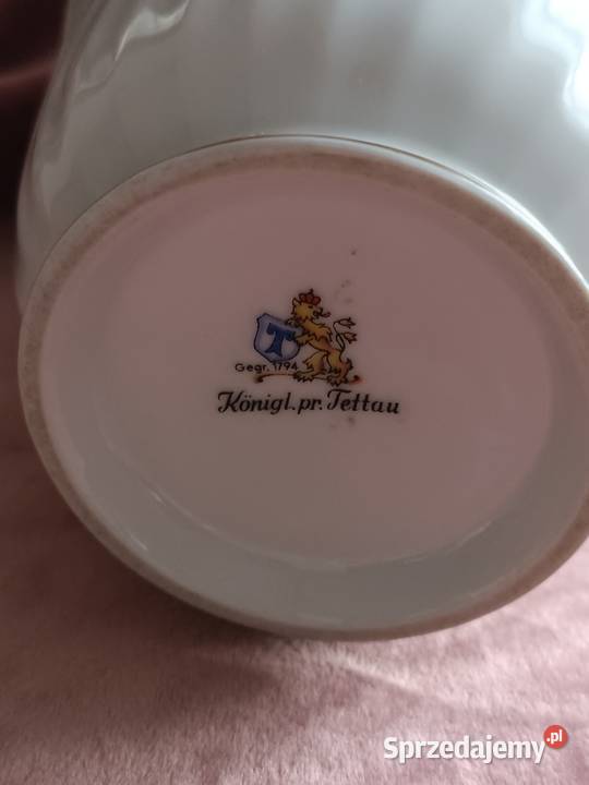 Tettau Klasyka designu biała porcelana i złoto sprzedam