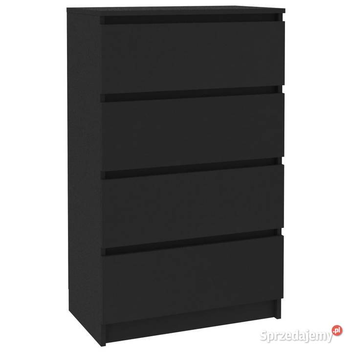 Komoda czarna 60x35x985 materiał drewnopochodny Warszawa sprzedam