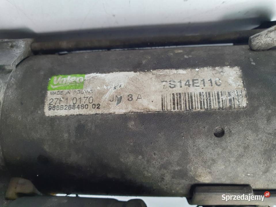 ROZRUSZNIK Peugeot Partner II 16 HDI 9688268480 lubelskie Chełm