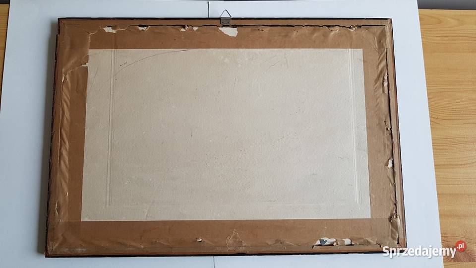 Stara grafika Mikolas Ales Trutnov Vlast Dąbrowa Górnicza sprzedam