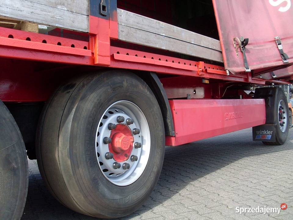 Przyczepa 3 osiowa firanka 830 Burtowe i plandeki Warszawa