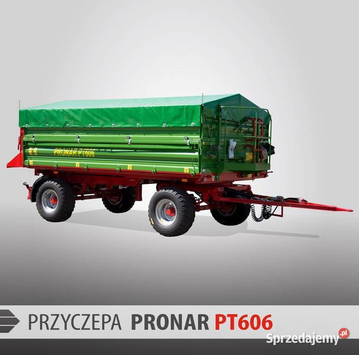 Przyczepa PRONAR PT606 SZER PALETOWA Łęczyca sprzedam