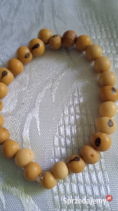 BRANSOLETKA Z EGZOTYCZNYCH NASION Ozdoby Piła