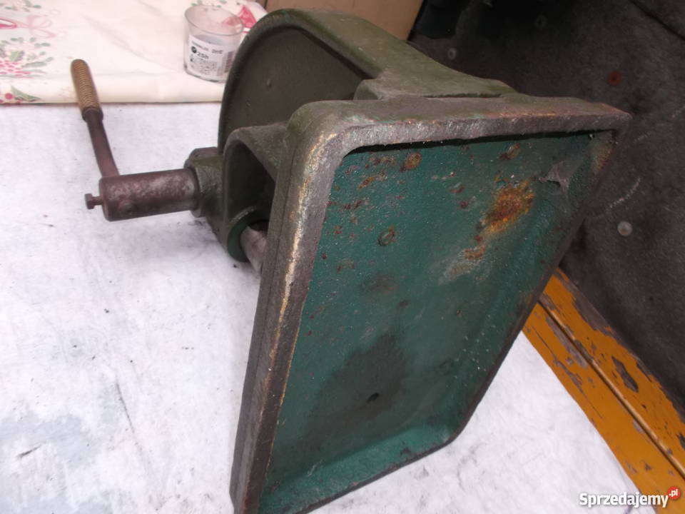 ZABYTKOWA PRASA PRASKA DO WYCISKANIA sygnowana
