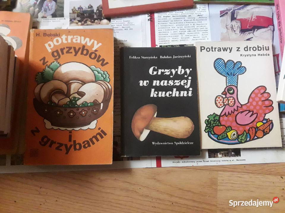 Pakiet 3GrzybyPotrawy z grzybów i Potrawy z Poradniki, albumy i reportaże Warszawa