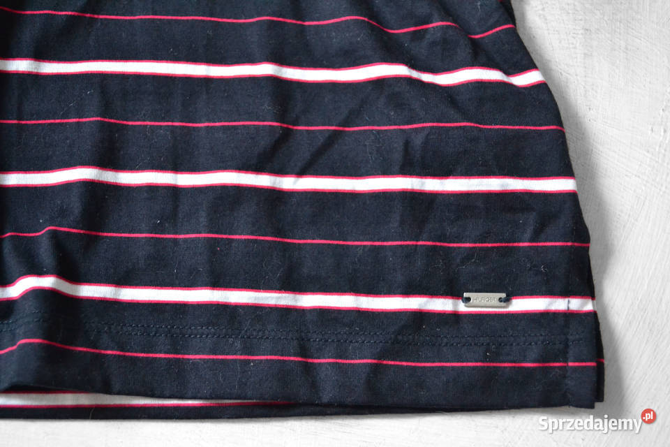 koszulka polo Tommy Hilfiger XSS 36 paski Topy i koszulki Warszawa
