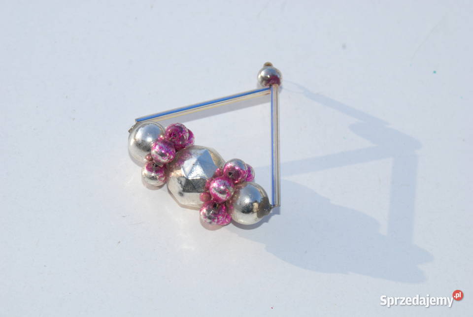 Stara ozdoba choinkowa ręcznie wykonana Cieszyn