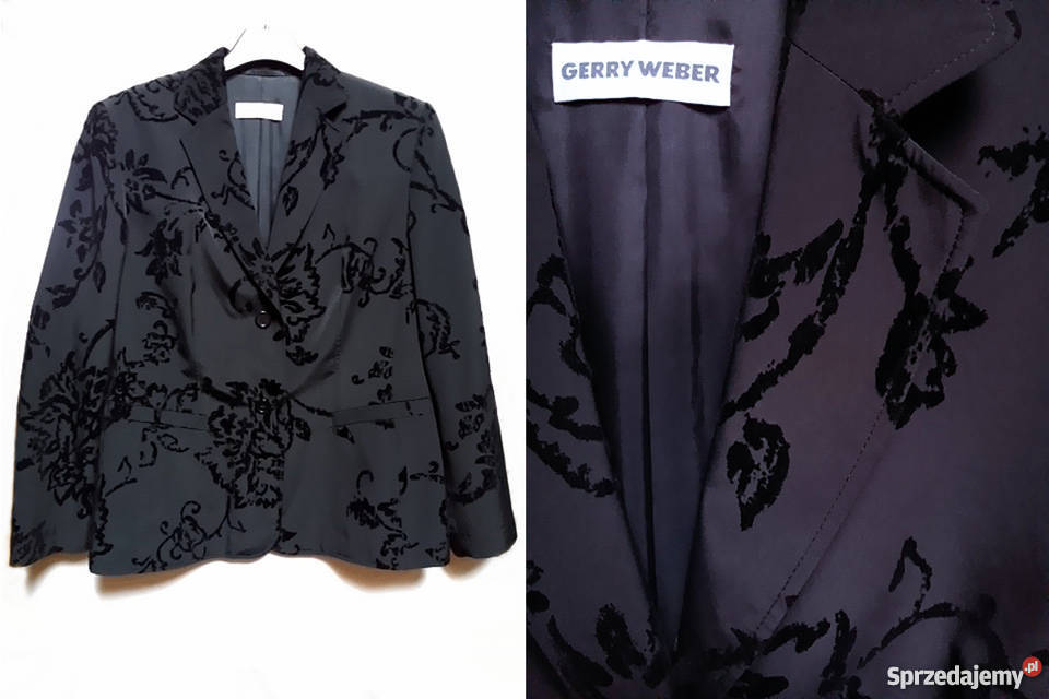 Gerry Weber czarna marynarkażakiet damski 42 XL
