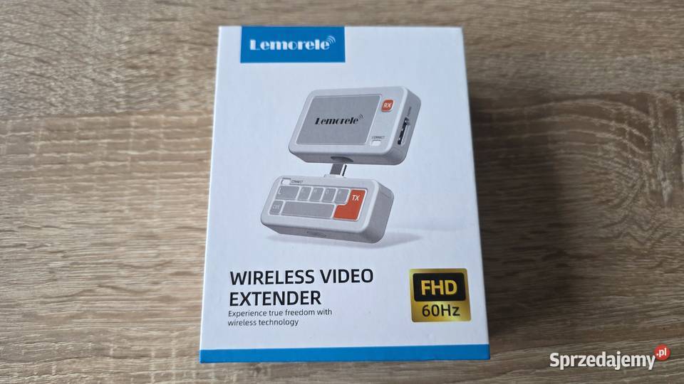 Bezprzewodowe HDMI wireless Lemorele 5GHz 50m łódzkie Łódź