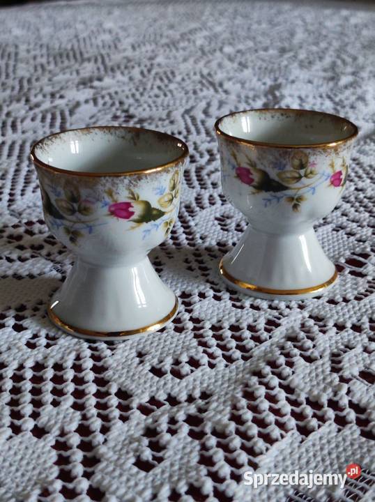 kieliszki porcelanowe do jajek jaj Chodzież Kielce
