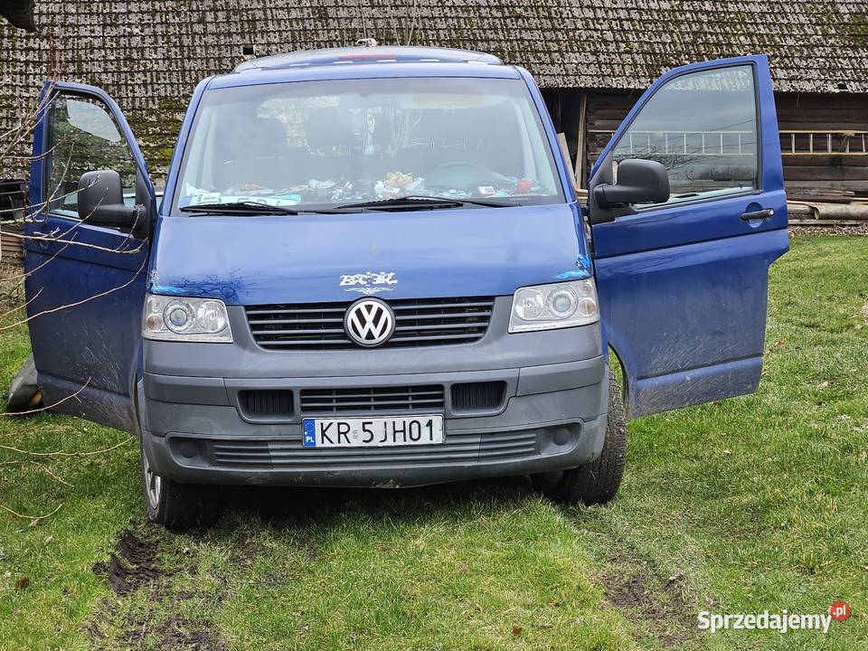 VW T5 FL Transporter Caravelle Multivan Zapinka osobowe małopolskie Skawina