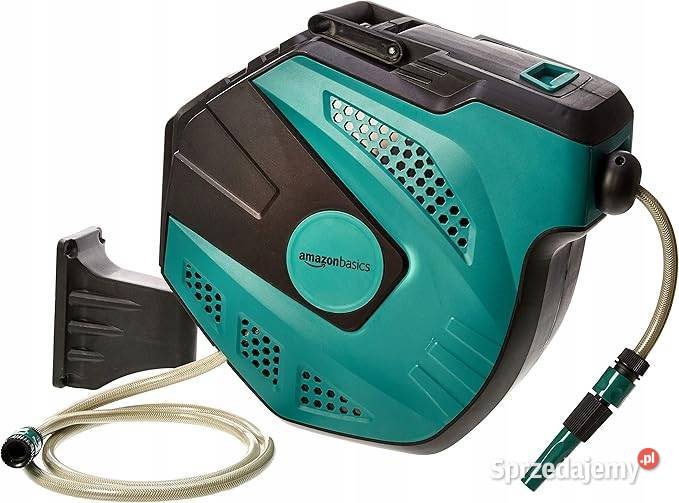 Bęben z wężem ogrodowym Amazon Basics 25m małopolskie Jadowniki sprzedam