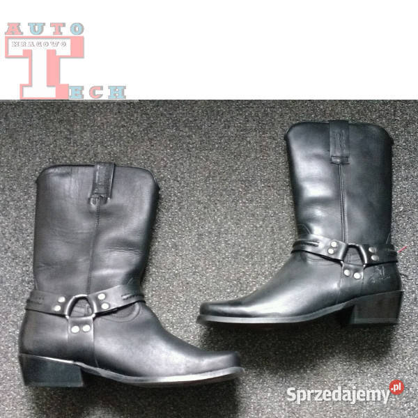 SKÓRZANE BUTY CRUISER CHOPPER rozmiar 44 Kaski i odzież Mrągowo