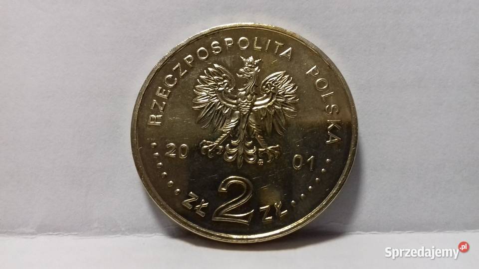 Moneta 2 Szlak Bursztynowy 2001 do sprzedania Kraków sprzedam