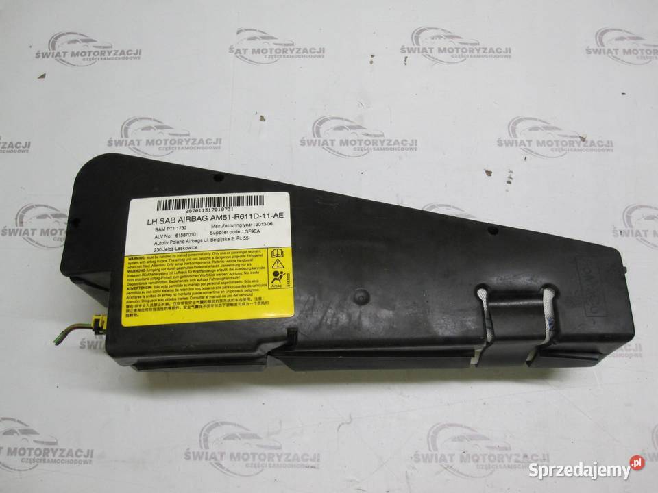 FORD FOCUS MK3 III 13r AIRBAG kurtyna poduszka