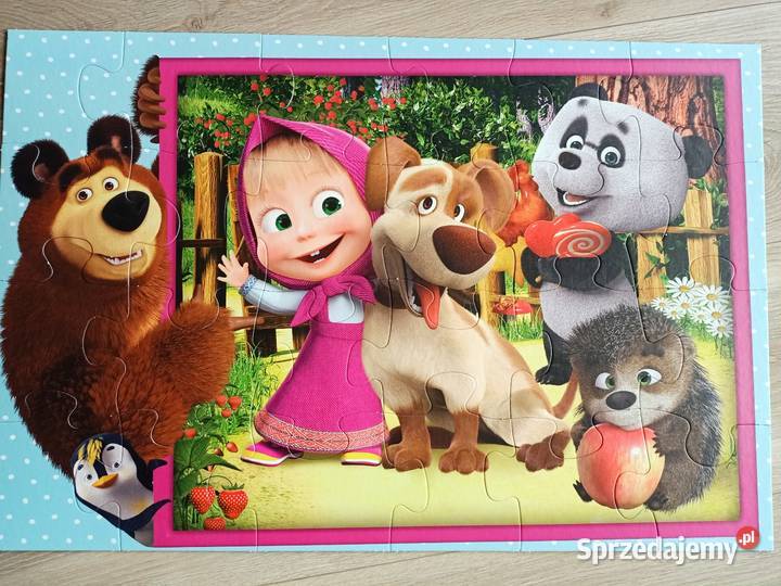 Puzzle Trefl Maxi 24 elementy Masza i Niedźwiedź Płock