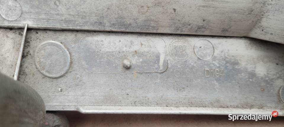 FIAT GRANDE PUNTO EVO LEWA LAMPA PRZECIWMGIELNA osobowe Ruda Śląska sprzedam