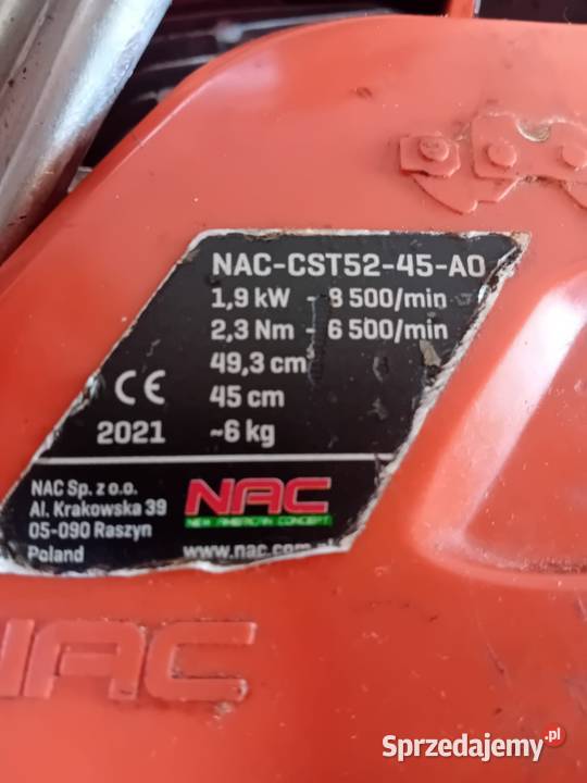 Piła łańcuchowa spalinowa NACCST5245A0 Kraków
