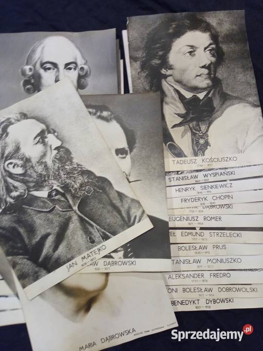 Portrety zestaw BJ Dorys lata 60 sprzedam