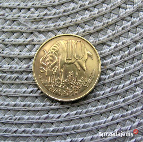 Etiopia 10 Cent 1977r Brąz wielkopolskie Kalisz sprzedam