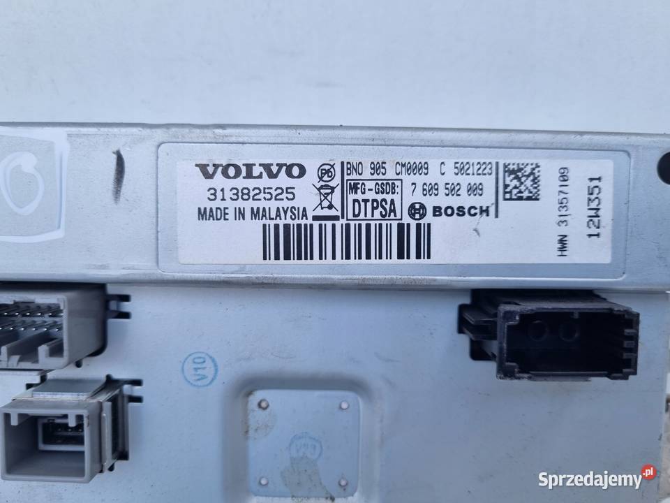 Volvo V40 II EKRAN NAWIGACJI Wyświetlacz monitor Chełm