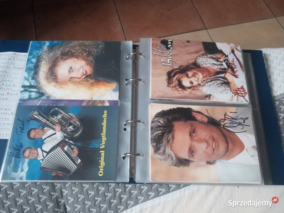 Sprzedam album z autografami kolekcja śląskie Bytom
