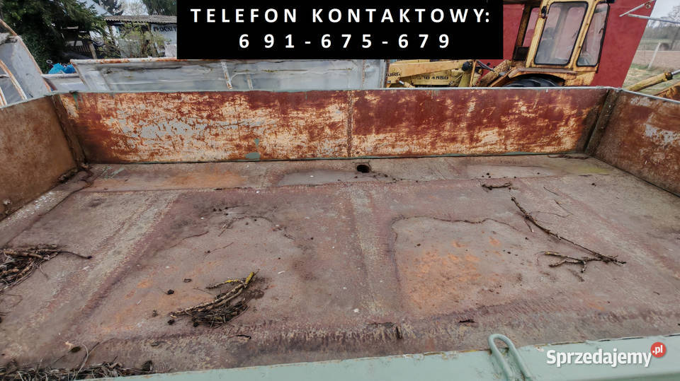 Przyczepa rolnicza wywrotka zarejestrowana kujawsko-pomorskie Dobrzyń nad Wisłą
