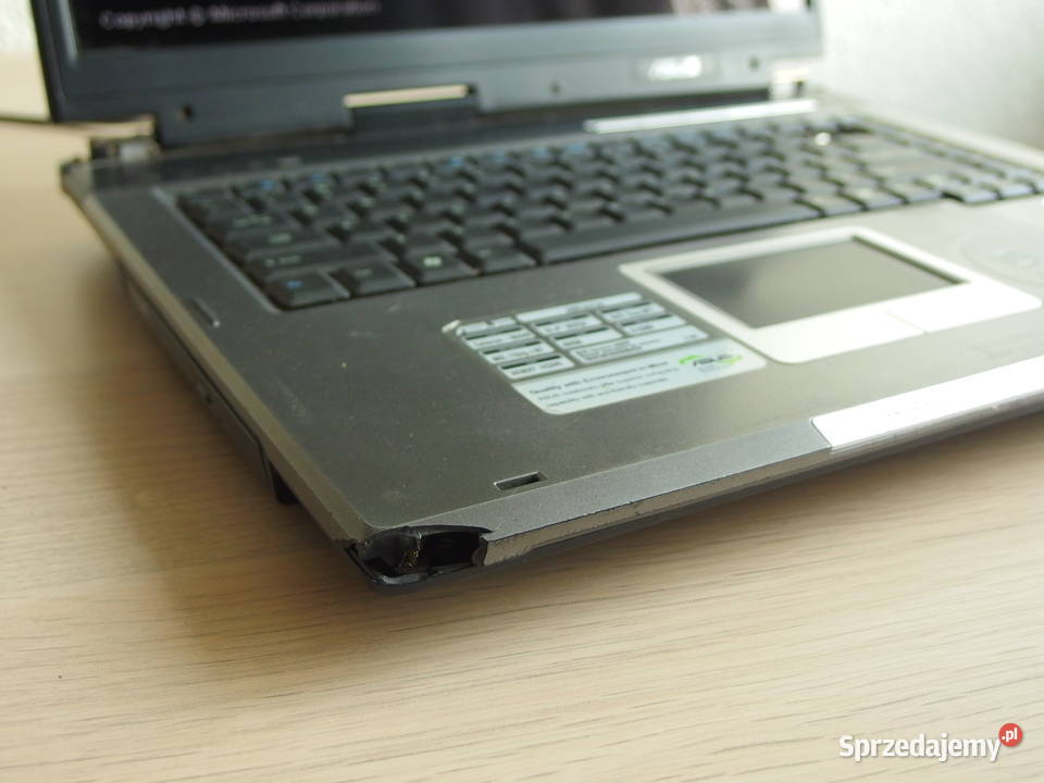 laptop ASUS A6R A6RP windows XP śląskie Orzesze