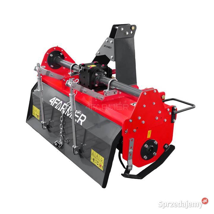 Glebogryzarka ciężka TMK 130 4FARMER czerwona Tajęcina
