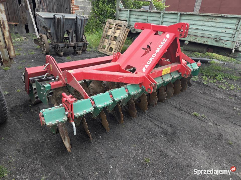 Agregat talerzowy AgroMasz talerzówka Agromasz Kalisz sprzedam