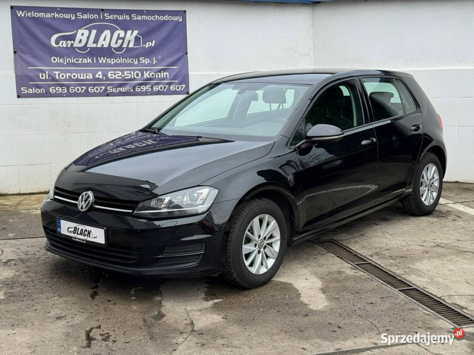 Volkswagen Golf Salon Polska Bezwypadkowy wspomaganie kierownicy Konin